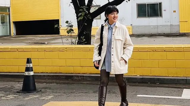 Ify Alyssa Kenakan Mini Dress. [@ifyalyssa]