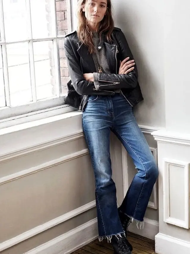 flared jeans/fashiontasty.com