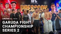 Gelaran Garuda Fight Championship Series 2 menyajikan pertarungan sarat gengsi. Sorotan utama tertuju pada laga main event yang mempertemukan Aziz Kalim melawan Jekson Karmela atau KKAJHE dalam pertarungan Pro Boxing 5 ronde.