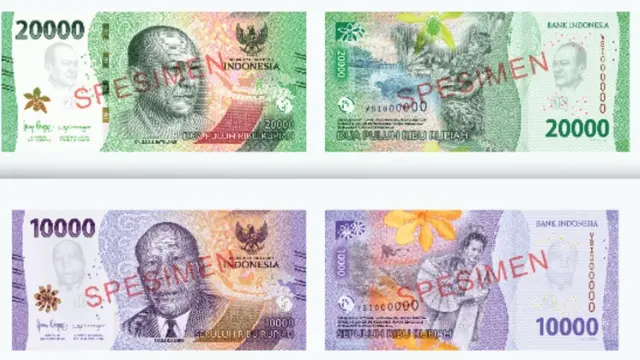 Bank Indonesia meluncurkan Uang Rupiah Kertas Tahun Emisi 2022 hari ini.