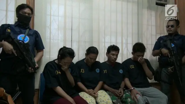 VIDEO: 2 Pasutri Kompak Edarkan Sabu di Jateng dan Jatim