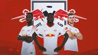 RB Leipzig - Naby Keita, Dayot Upamecano, Timo Werner (Bola.com/Adreanus Titus)