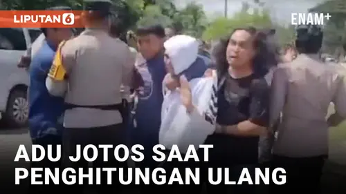 VIDEO: KPUD Sinjai Ricuh, Adu Jotos Terjadi dan Provokator Ditangkap