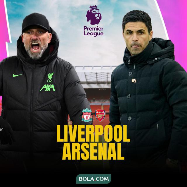 Premier League - Liverpool Vs Arsenal - Jurgen Klopp Vs Mikel Arteta