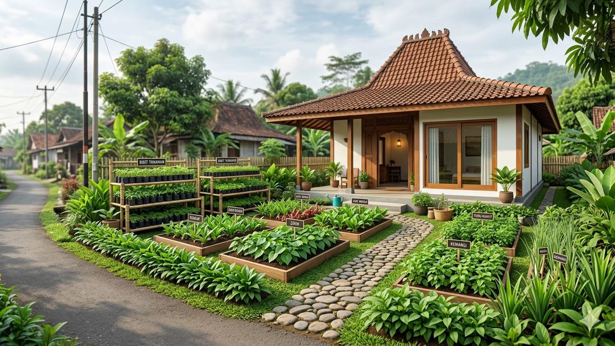 7 Contoh Rumah 1 Lantai untuk Keluarga Muda di Desa dengan Budget Terjangkau