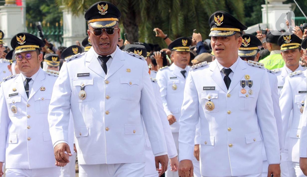 Keenam kepala daerah ini dipilih berdasarkan perwakilan enam agama. (Liputan6.com/Herman Zakharia)