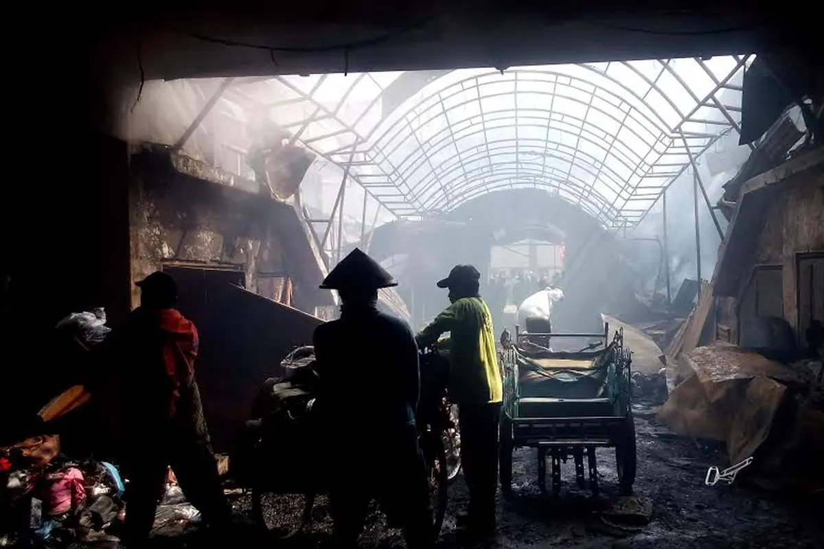 7 Fakta Kebakaran Pasar Johar Semarang