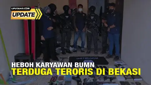 Geger Penangkapan Karyawan BUMN Terduga Teroris di Bekasi