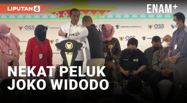 Peluk Jokowi