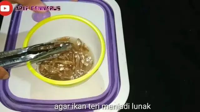 Cara menggoreng ikan teri