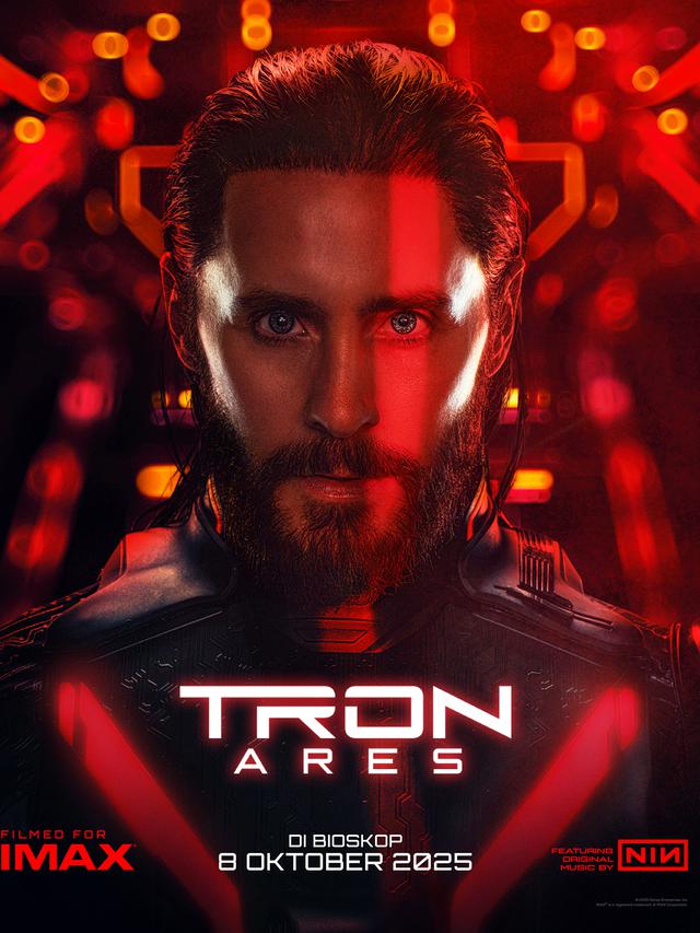 Jared Leto dalam Tron: Ares. (dok. Disney)