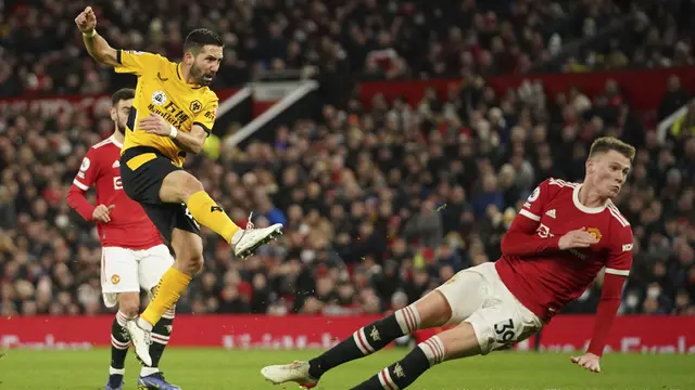 Foto : Performa Cristiano Ronaldo Di Bawah Rata-rata, Manchester United Pantas Dikalahkan Wolves di Liga Inggris