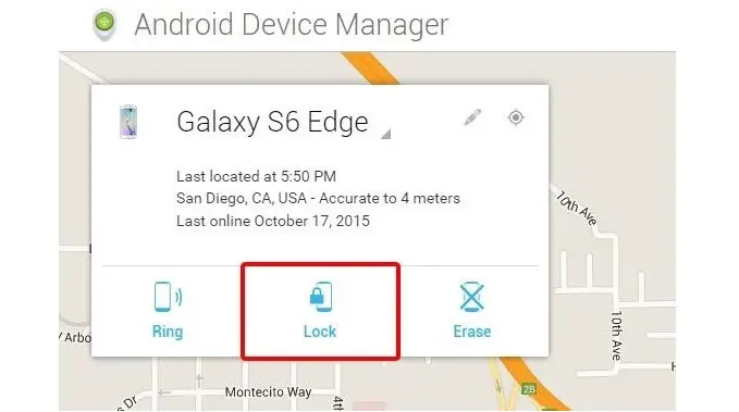 Pergunakan Android Device Manager untuk memasukkan sandi baru pada perangkat yang lupa password (Sumber: Wonderhowto)