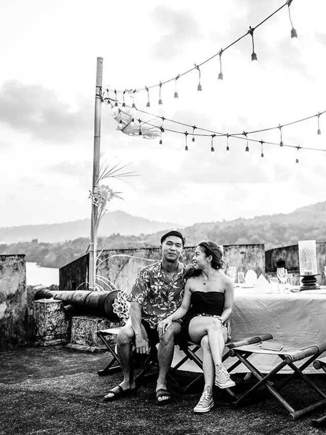 6 Potret Liburan Nikita Willy ke Banda, Nikmati Pemandangan dengan Kapal Mewah