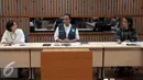 Mendikbud, Anies Baswedan memberikan ketarangan saat menerima Perwakilan Masyarakat Sipil di Jakarta, Senin (9/5). Pertemuan membahas pendidikan seksualitas berkeadilan gender dan berbagai hal terkait kekerasan seksual. (Liputan6.com/Helmi Afandi)