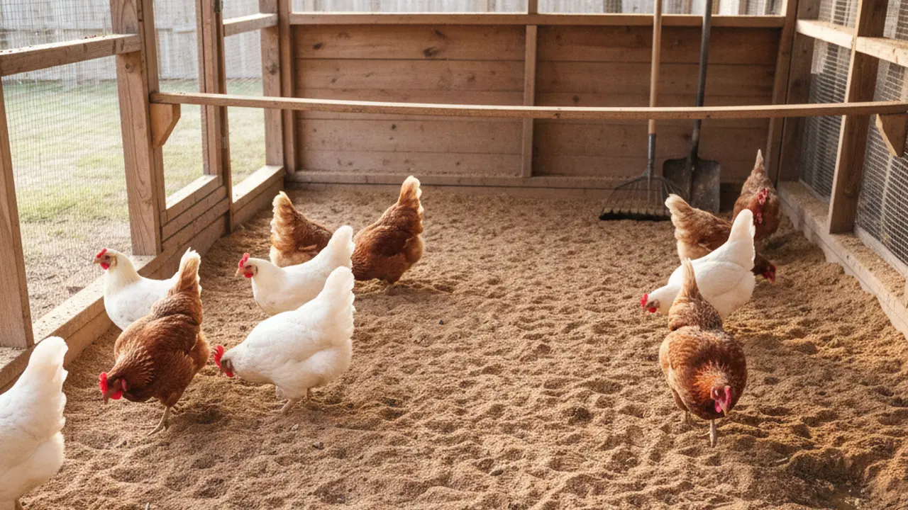 Alas kandang ayam (Foto: Gemini AI)