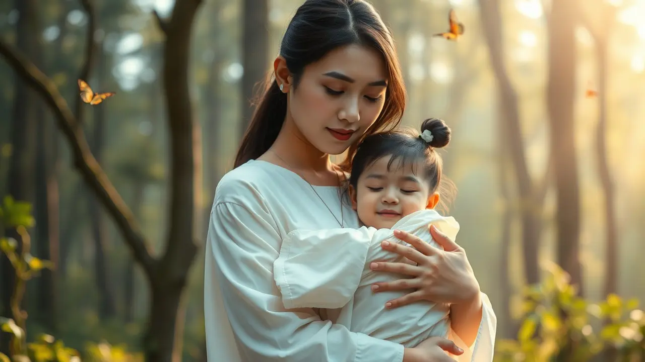 arti mimpi gendong anak perempuan