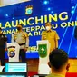Kapolda Riau Irjen Agung Setya Imam Effendi meluncurkan layanan online Polda Riau. (Liputan6.com/M Syukur)