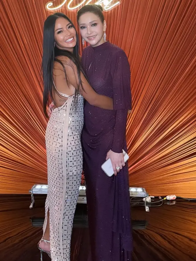 Penyanyi Shanty hadir di Perayaan Ulang Tahun Maia Estianty ke-50. [@shantyofficial]