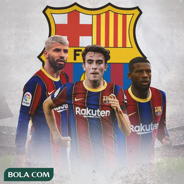 Barcelona - Sergio Aguero, Eric Garcia, Georginio Wijnaldum
