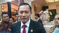 Agus Harimurti Yudhoyono (AHY) di Kementerian Agraria dan Tata Ruang/Kepala Badan Pertanahan Nasional (ATR/BPN) (Nur Habibie/Merdeka.com)