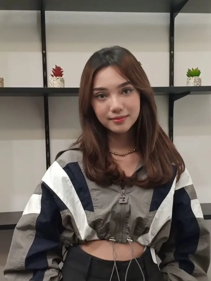 Angie Zelena (Liputan6.com - M Altaf Jauhar)