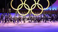 Upacara pembukaan Olimpiade Tokyo 2020, 23 Juli 2021. (dok. Instagram @olympics/https://www.instagram.com/p/CRqxprALub-/)