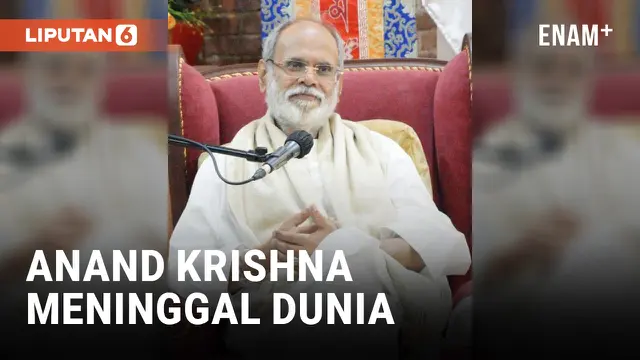 VIDEO: Penulis Anand Krishna Meninggal Dunia