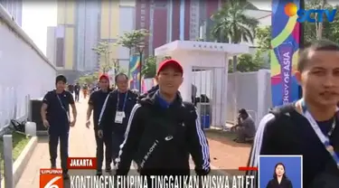 Gelombang kepulangan atlet dan official berbagai negara terjadi sejak kemarin.