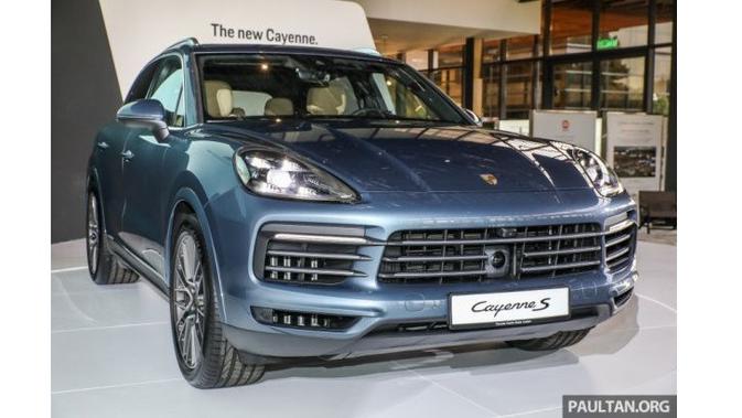 Dipamerkan Besok Porsche Cayenne 2018 Tiba Di Indonesia Otomotif Liputan6 Com
