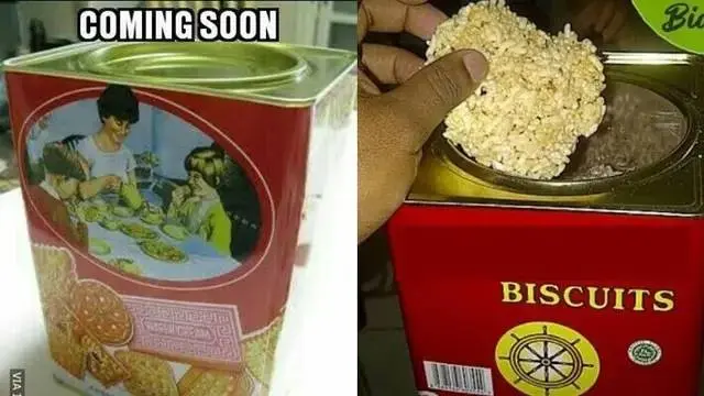 10 Potret Nyeleneh Isi Kaleng Lebaran yang Kerap Bikin Kejutan