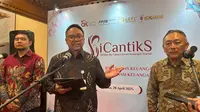 Acara&nbsp;SiCantiks "Sahabat Ibu Cakap Literasi Keuangan Syariah, di Menara Radius Prawiro, Jakarta, Senin (28/4/2025). (Foto: Liputan6.com/Tira Santia)