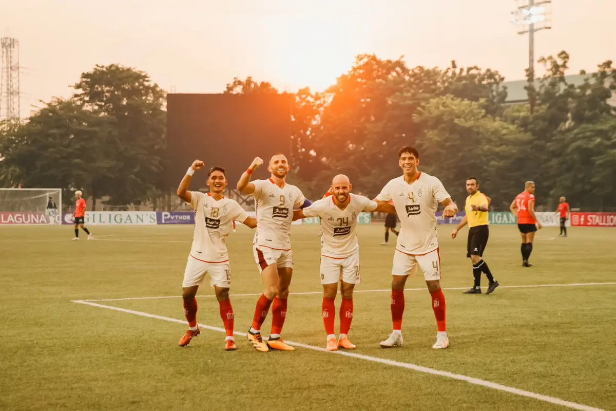 FOTO Bali United Kalahkan Stallion Laguna FC