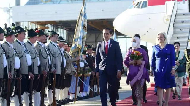Jokowi dan Iriana di Jerman (instagram/jokowi)