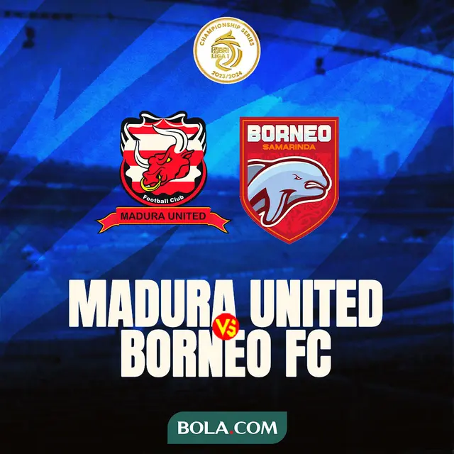 BRI Liga 1 Championship Series- Madura United Vs Borneo FC