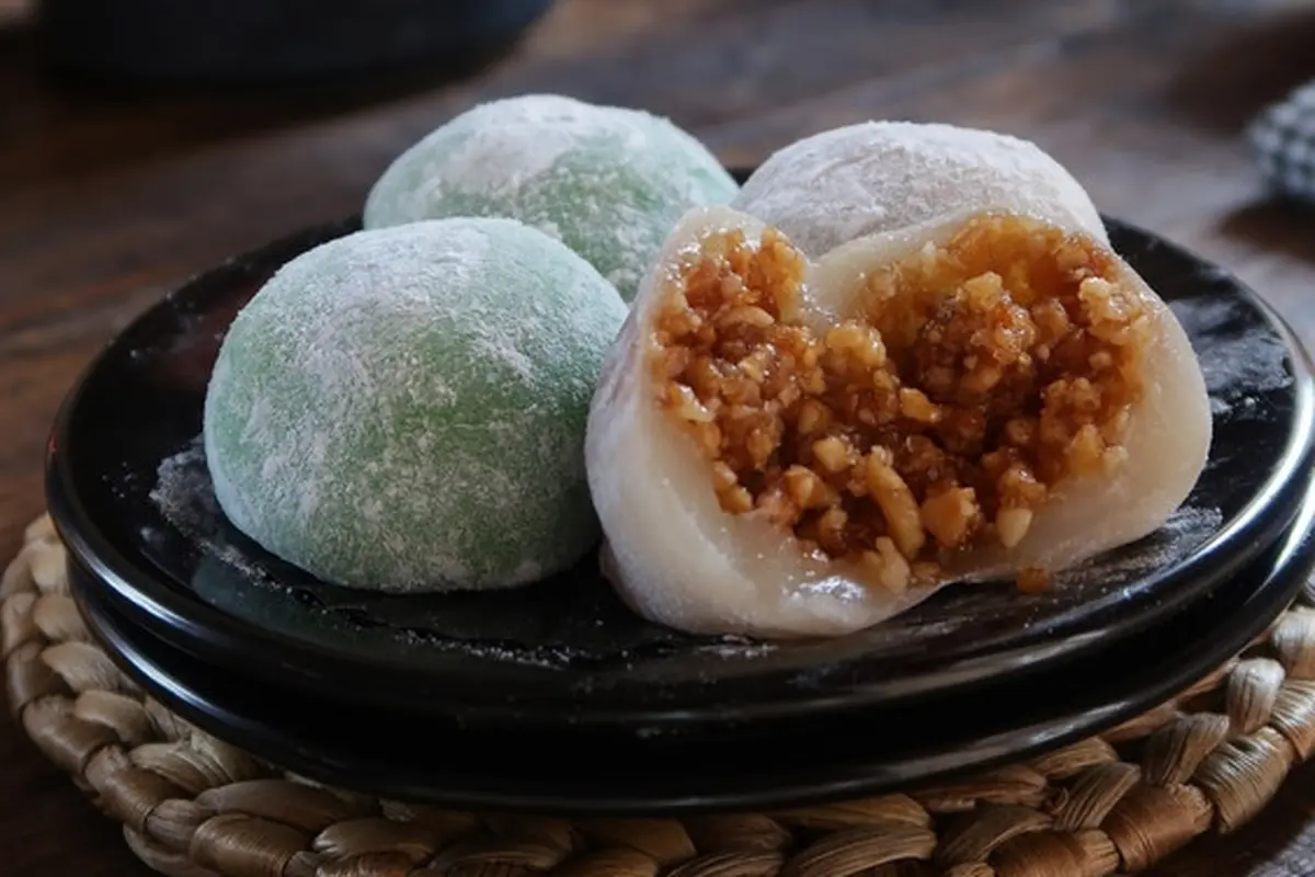 Resep Mochi Teflon Isi Kacang Tanah