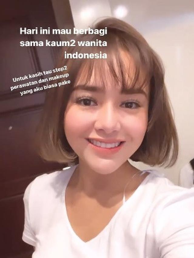 7 Potret Terbaru Amanda Manopo yang Berponi Ini Bak Boneka