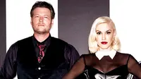 Blake Shelton dan Gwen Stefani. (foto: usmagazine)