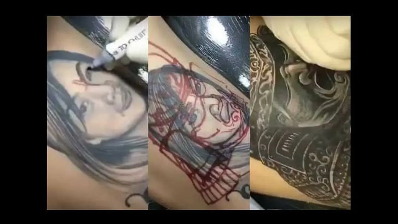 [Bintang] Ini yang Terjadi kalau Sudah Terlanjur Tato Wajah Mantan Pacar di Tubuh