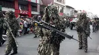 Karnaval budaya dalam rangka Keris Summit 2015 di Yogyakarta (Fathi Mahmud/Liputan6.com)