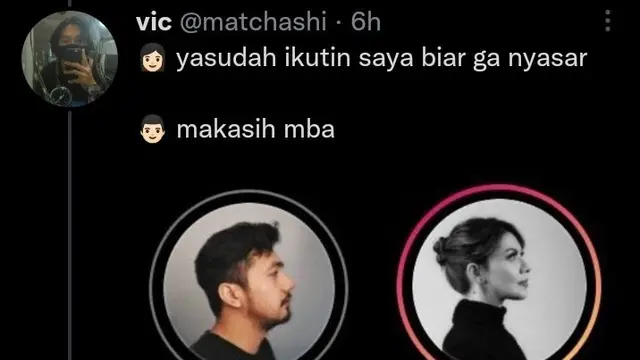 Kreasi Meme Foto Profil Najwa Shihab Ala Warganet, Bikin Ketawa Geli. (Sumber: Twitter/matchashi)
