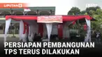Jelang Pilkada Serentak, Persiapan Pembangunan TPS Terus Dilakukan
