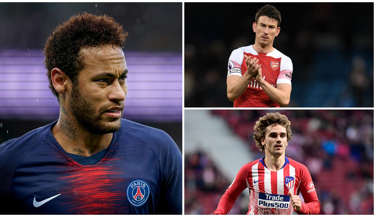 Meski berstatus pemain bintang namun para pemain ini bertindak tidak profesional karena menolak mengikuti latihan pramusim. Berikut ini delapan pesepak bola bintang yang mangkir dari latihan pramusim. (Kolase Foto dari AFP)