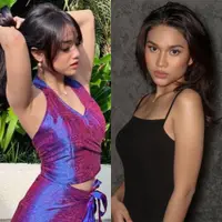Lihat di sini beberapa potret gaya berani dari duo bestie Fuji dan Azizah Salsha pamer body goals.