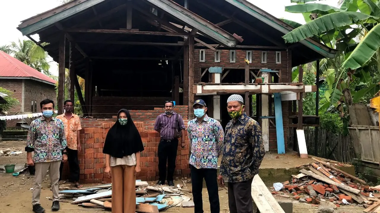 Program Bantuan Stimulan Perumahan Swadaya (BSPS) atau bedah rumah untuk 1.280 unit hunian di Kabupaten Bireun, Aceh. (Dok Kementerian PUPR)