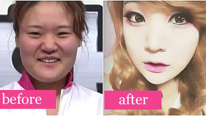 Before After Gadis Korea Tanpa Makeup Bedanya Luar Biasa Beauty