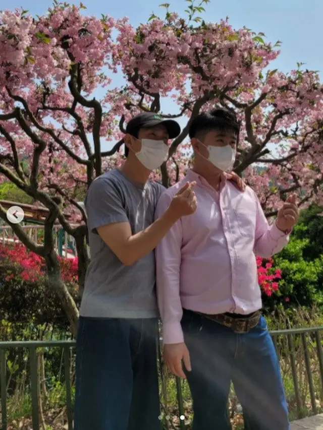 Aktor Oh Jung Se memenuhi janjinya pada Bae Beom Joon. (Foto: Instagram/boumjun_bae)