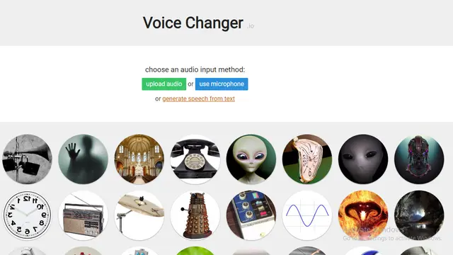 Online Voice Changer