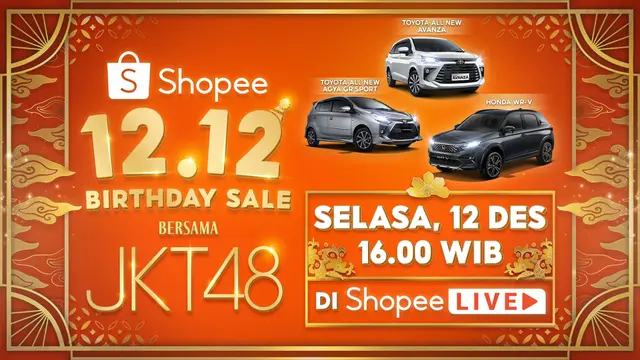 Promo puncak 12.12 TV Show.