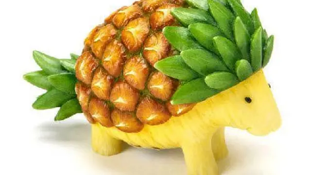6 Kreasi Seni dari Nanas Ini Tampak Unik, Kreatif Banget